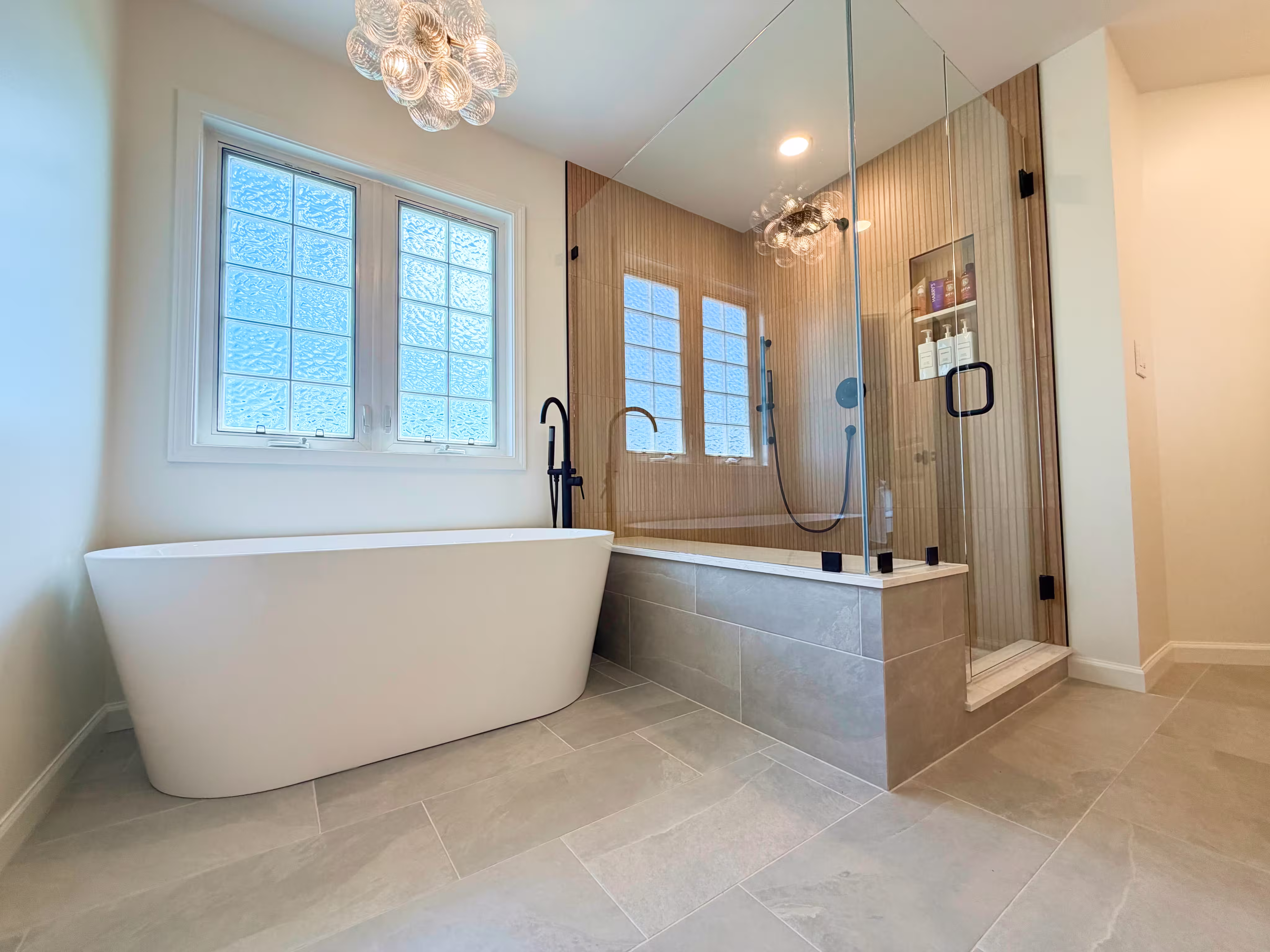 Bathroom remodel by Built Clough